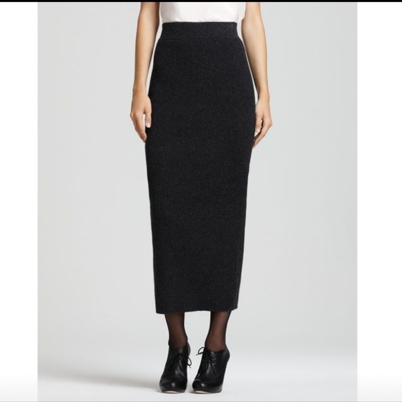 NWT French Connection Ruby Rib Maxi Skirt - Picture 1 of 5